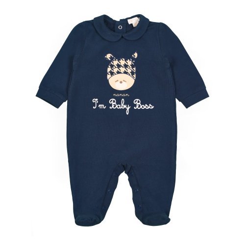 Nanán Confezione Tutina con scritta I'm baby boss Offerta Giorno del Papà