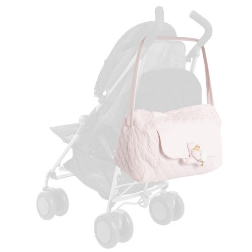Nanán Borsa Mamma Puccio in tessuto rosa Sconti VIP