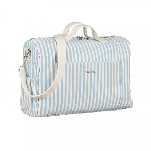 Nanán Borsa passeggio canvas azzurra Prezzo basso