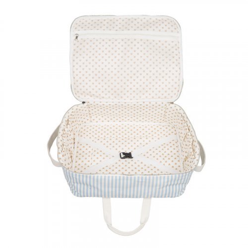 Nanán Borsa mamma canvas azzurra Ritorno libero