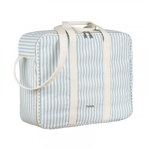 Nanán Borsa mamma canvas azzurra Ritorno libero