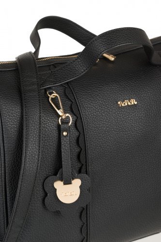 Nanán Borsa passeggio c/fasciatoio nero Ultimo giorno