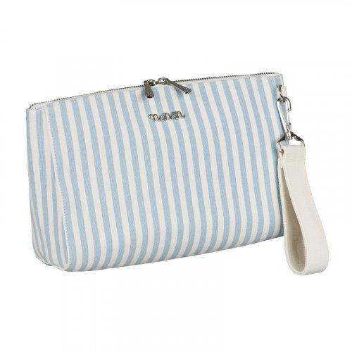 Nanán Pochette canvas azzurra Offerta speciale della fabbrica