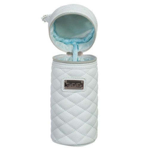 Nanán Portabiberon Azzurro in Ecopelle Trapuntata Black Friday Prezzi