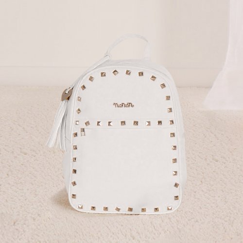 Nanán Zaino bianco Sconto