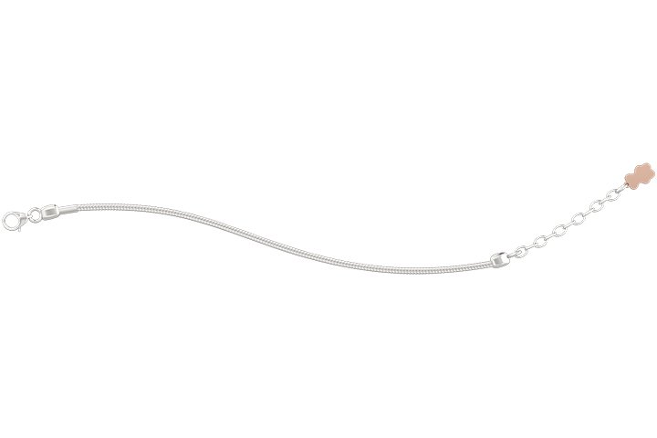Nanán Bracciale Cursore Misura I - Ag 925