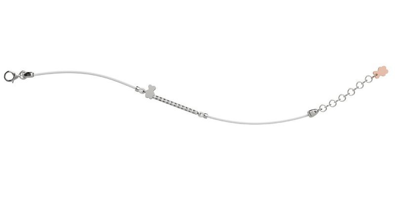 Nanán Bracciale Argento 925 - Col Rosso Offerta Anniversario