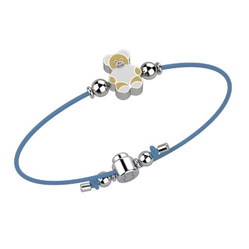 Nanán Bracciale Azzurro Orso Ag 925 Offerte esclusive