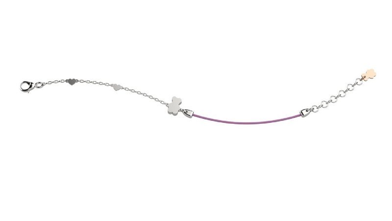 Nanán Bracciale Argento 925 - Col Lilla Lightning offer