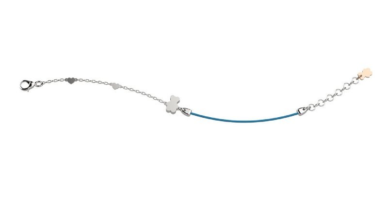 Nanán Bracciale Argento 925 - Col Azzurro Grandi sconti