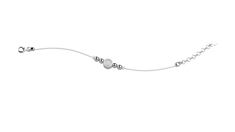 Nanán Bracciale Argento 925 - Col Bianco Bestseller