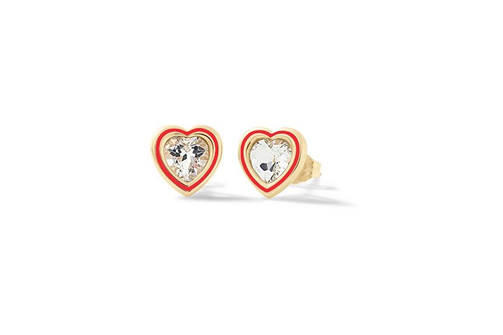 Nanán Orecchini Cuore Brillante Negozio