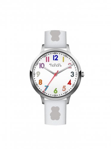 Nanán Orologio bambino bianco silver Black Friday