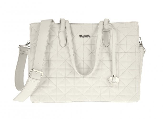 Nanán Borsa Mamma con manici Bianca Ritorno libero