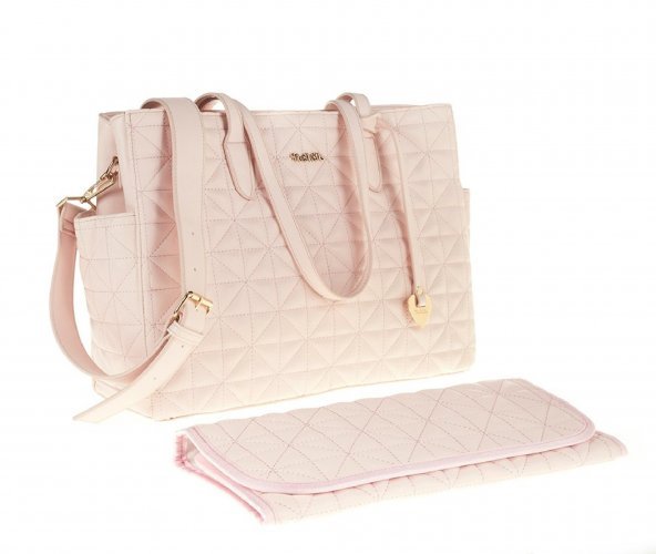 Nanán Borsa Mamma con manici Rosa Rilascio limitato