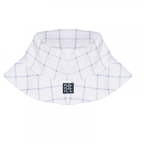 Nanán Cappellino a Quadri Azzurro 50% di sconto per tempo limitato