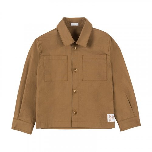 Nanán Giacca Camicia Marrone Nuovo