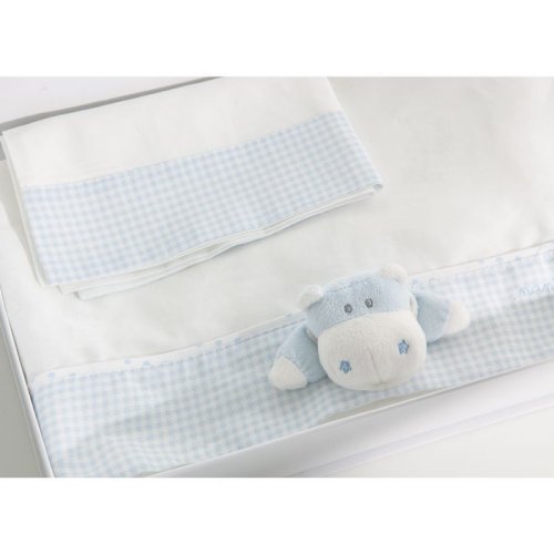 Nanán Set Lenzuola 3pz Carrozzina Bombo Azzurro Shopping Online