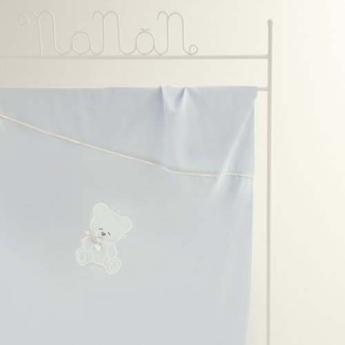 Nanán Gift Promo: Set Lenzuola carrozzina + Copertina carrozzina AZZURRO Sottocosto