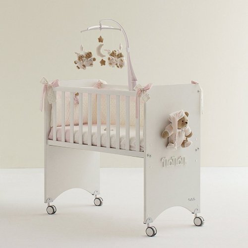 Nanán Letto Co-sleeping Puccio Rosa Con Materasso Outlet