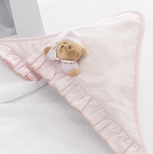 Nanán Puccio Accappatoio Nascita Rosa Pezzi Unici