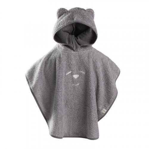 Nanán Accappatoio Poncho grigio 0/2 anni Novità