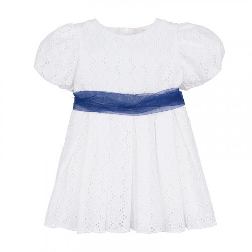 Nanán Abito in sangallo blu In Saldo