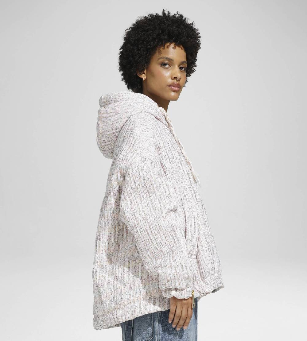 Khrisjoy KHRIS WINDBREAKER TWEED PAILLETTES TRAMÉ Enormi risparmi