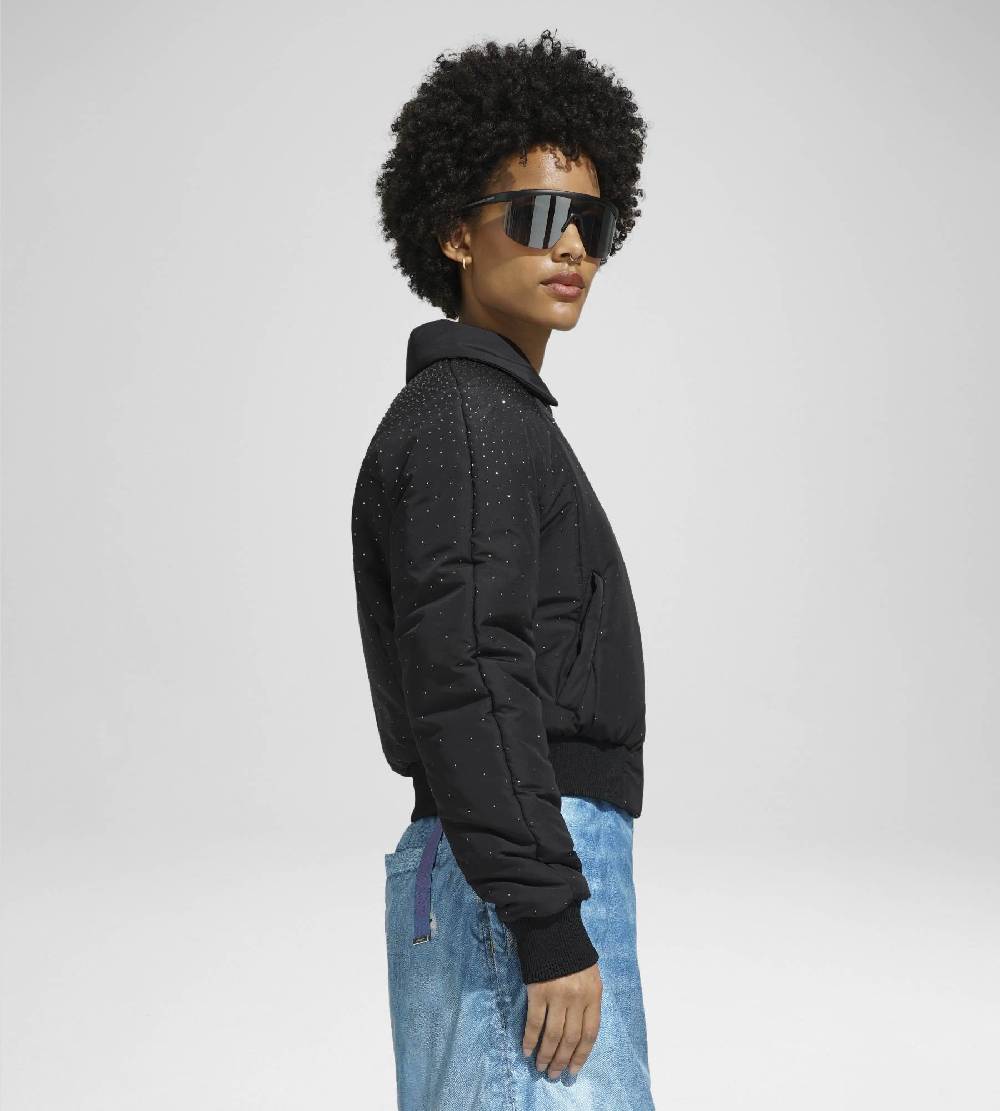 Khrisjoy JIM BOMBER STRASS BLACK Ultimi tre giorni
