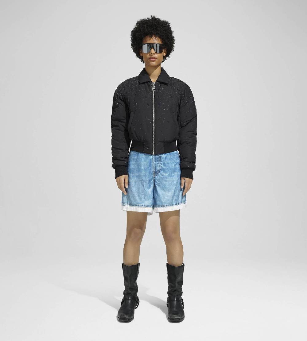 Khrisjoy JIM BOMBER STRASS BLACK Ultimi tre giorni