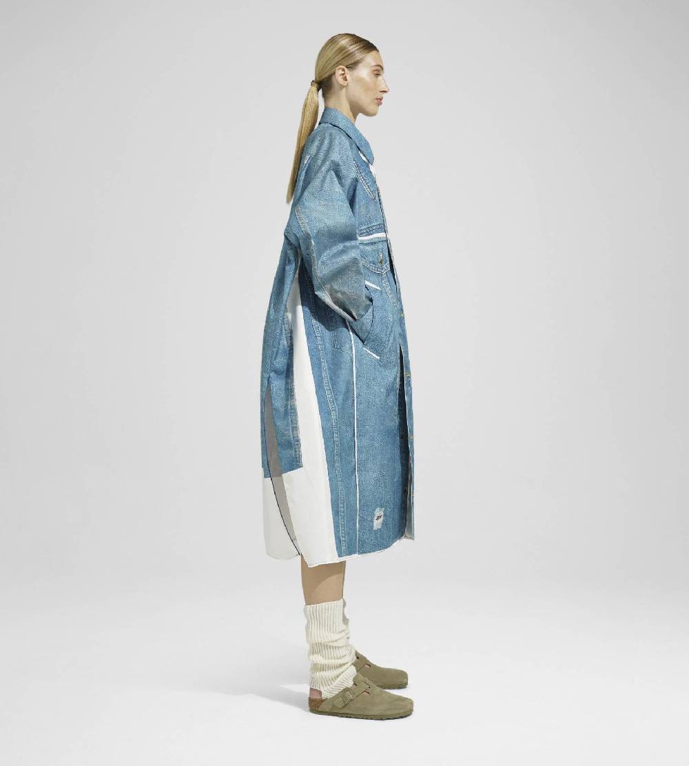 Khrisjoy DENIM RAINCOAT PRINT MEDIUM DENIM ACQUISTA ORA