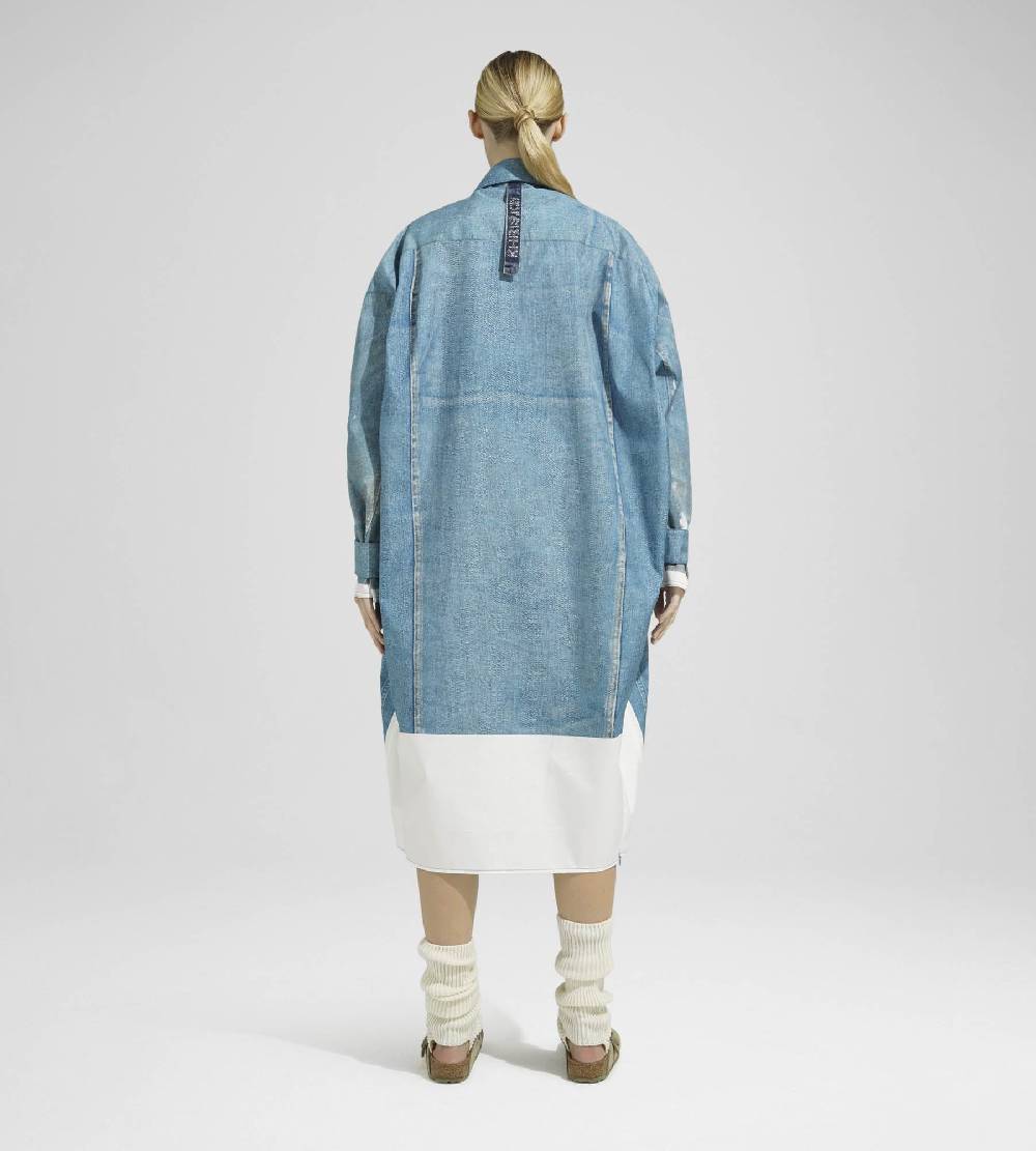 Khrisjoy DENIM RAINCOAT PRINT MEDIUM DENIM ACQUISTA ORA