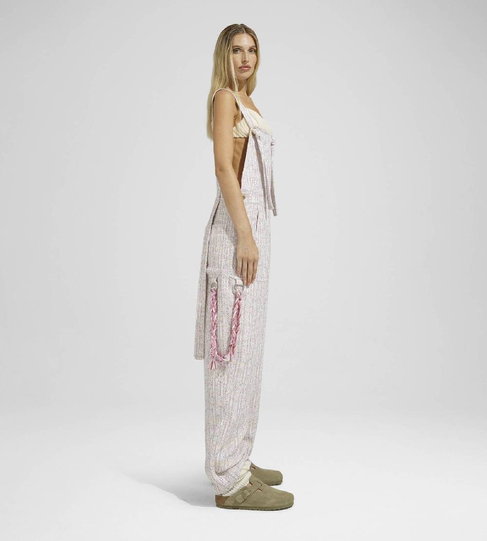 Khrisjoy SALOPETTE TWEED PAILLETTES TRAMÉ Fino al 65% di sconto