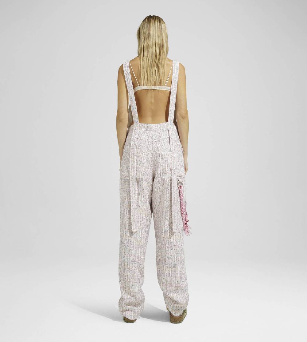 Khrisjoy SALOPETTE TWEED PAILLETTES TRAMÉ Fino al 65% di sconto