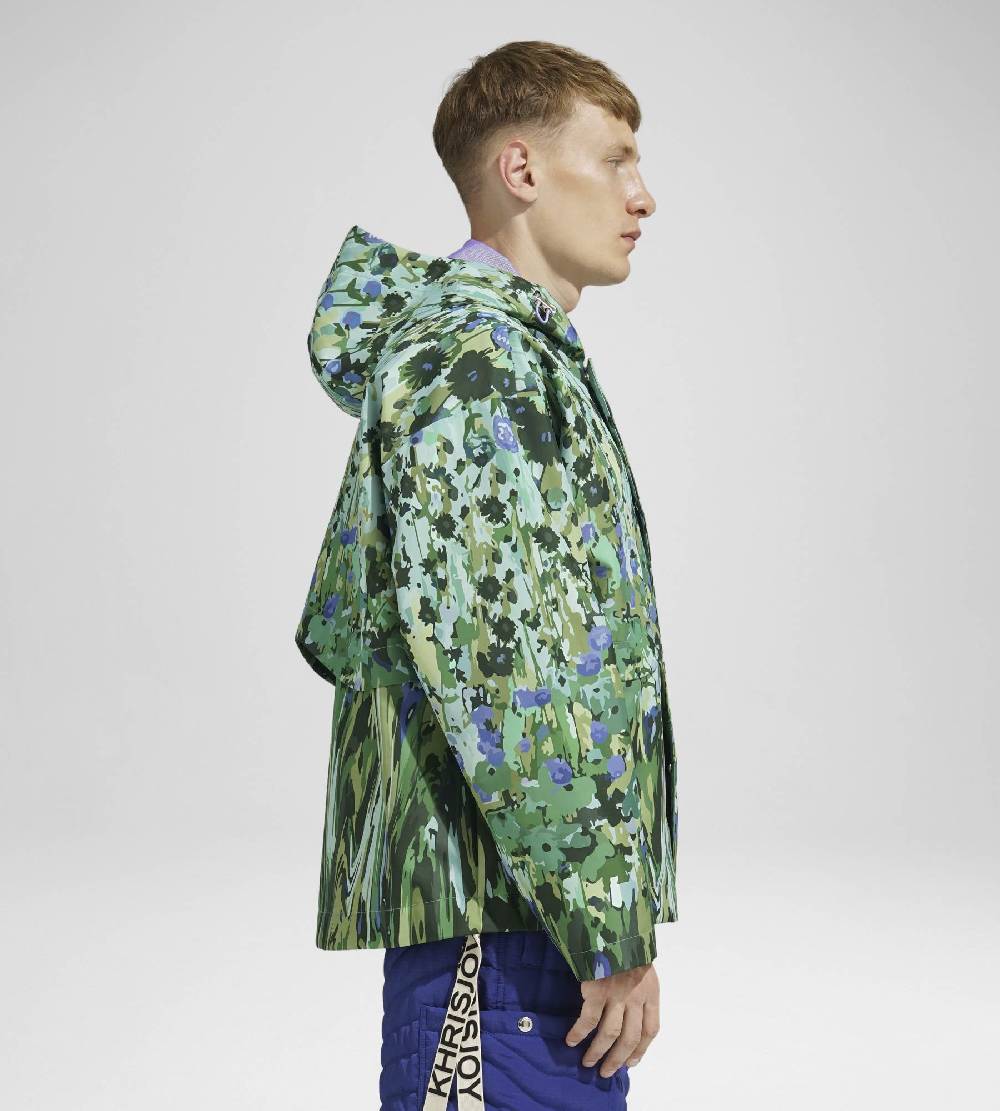 Khrisjoy FLOWERS WINDBREAKER WAVE JADE Duty-free