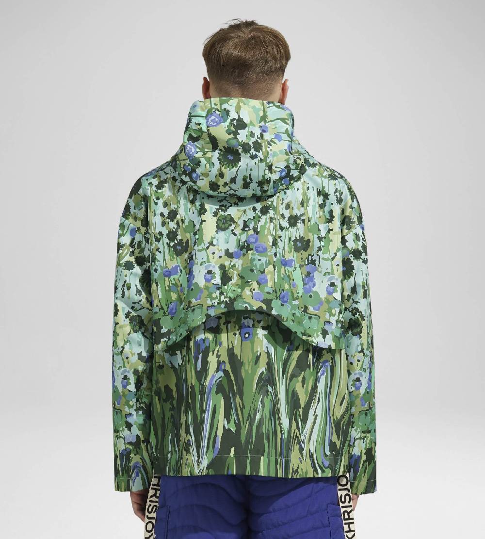 Khrisjoy FLOWERS WINDBREAKER WAVE JADE Duty-free