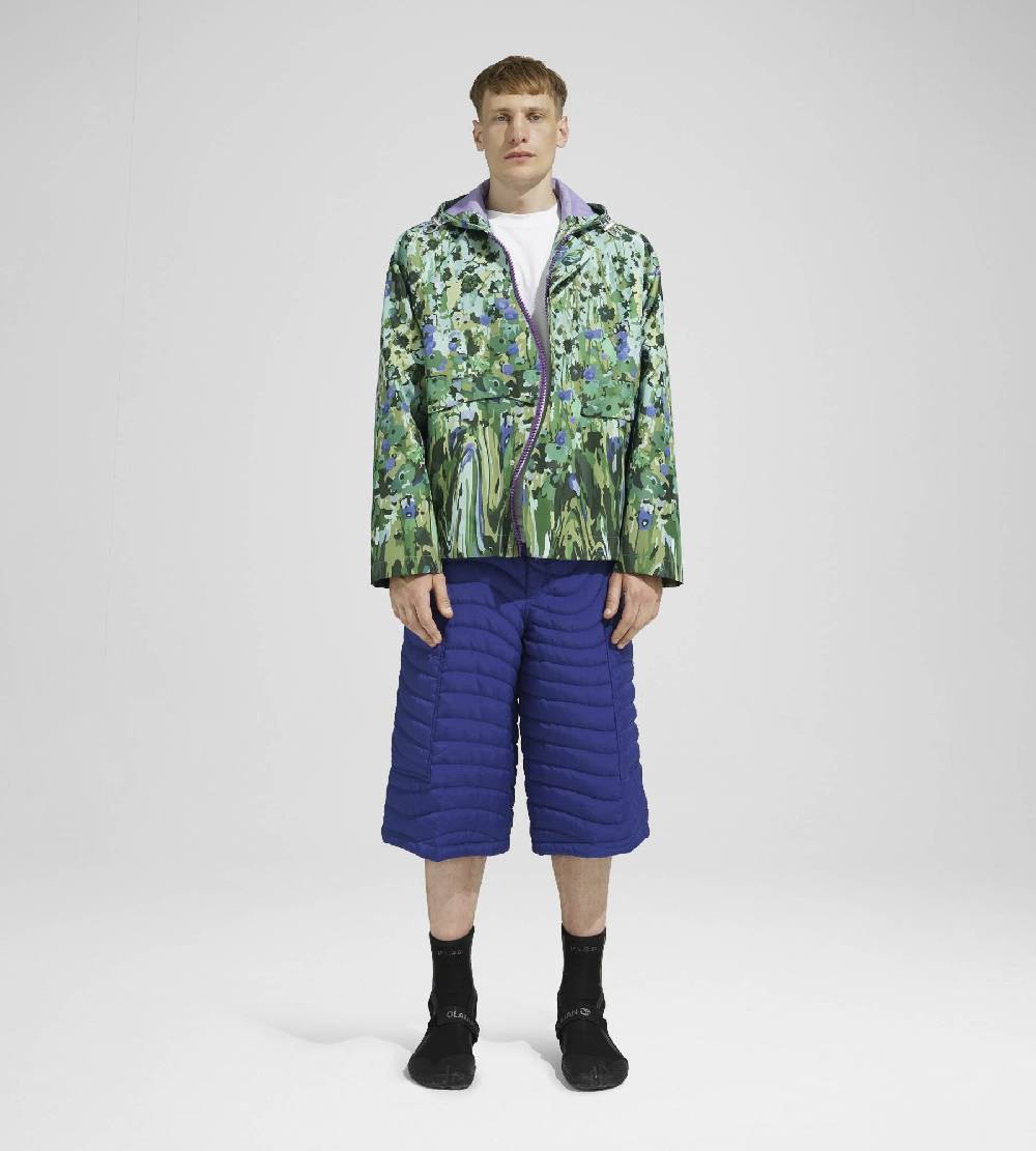 Khrisjoy FLOWERS WINDBREAKER WAVE JADE Duty-free