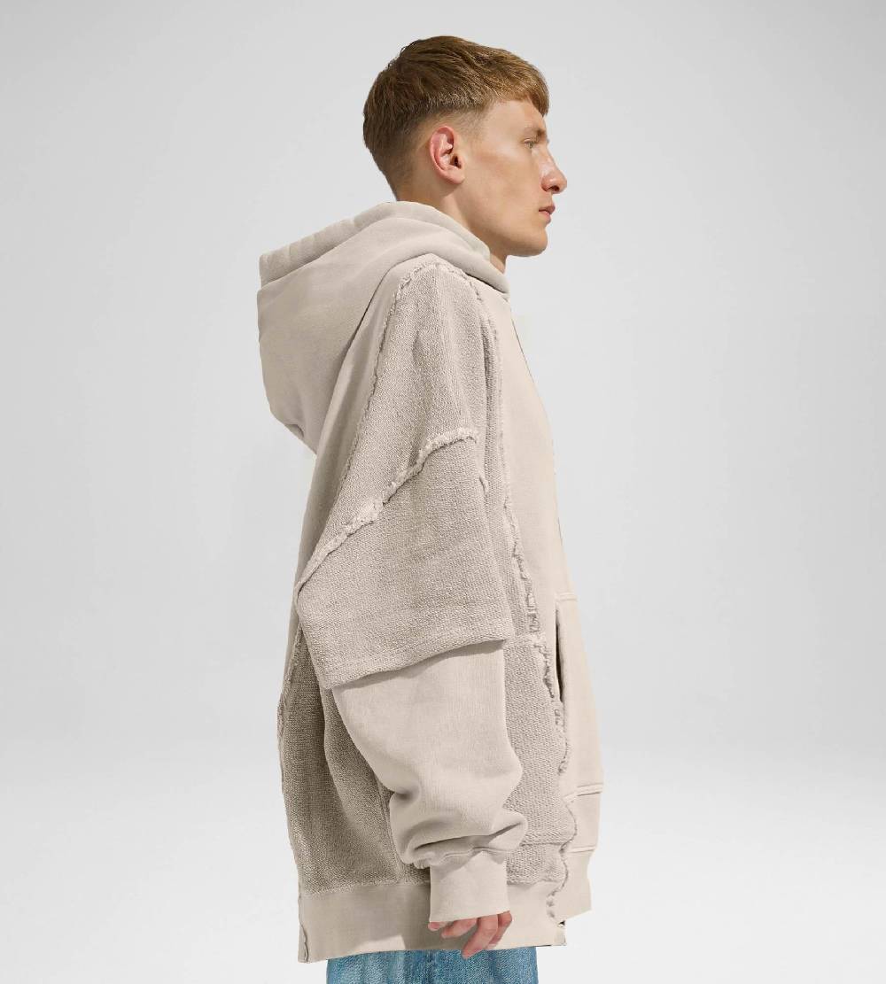 Khrisjoy HOODIE DOUBLE POCKETS DESERT Pezzi Unici