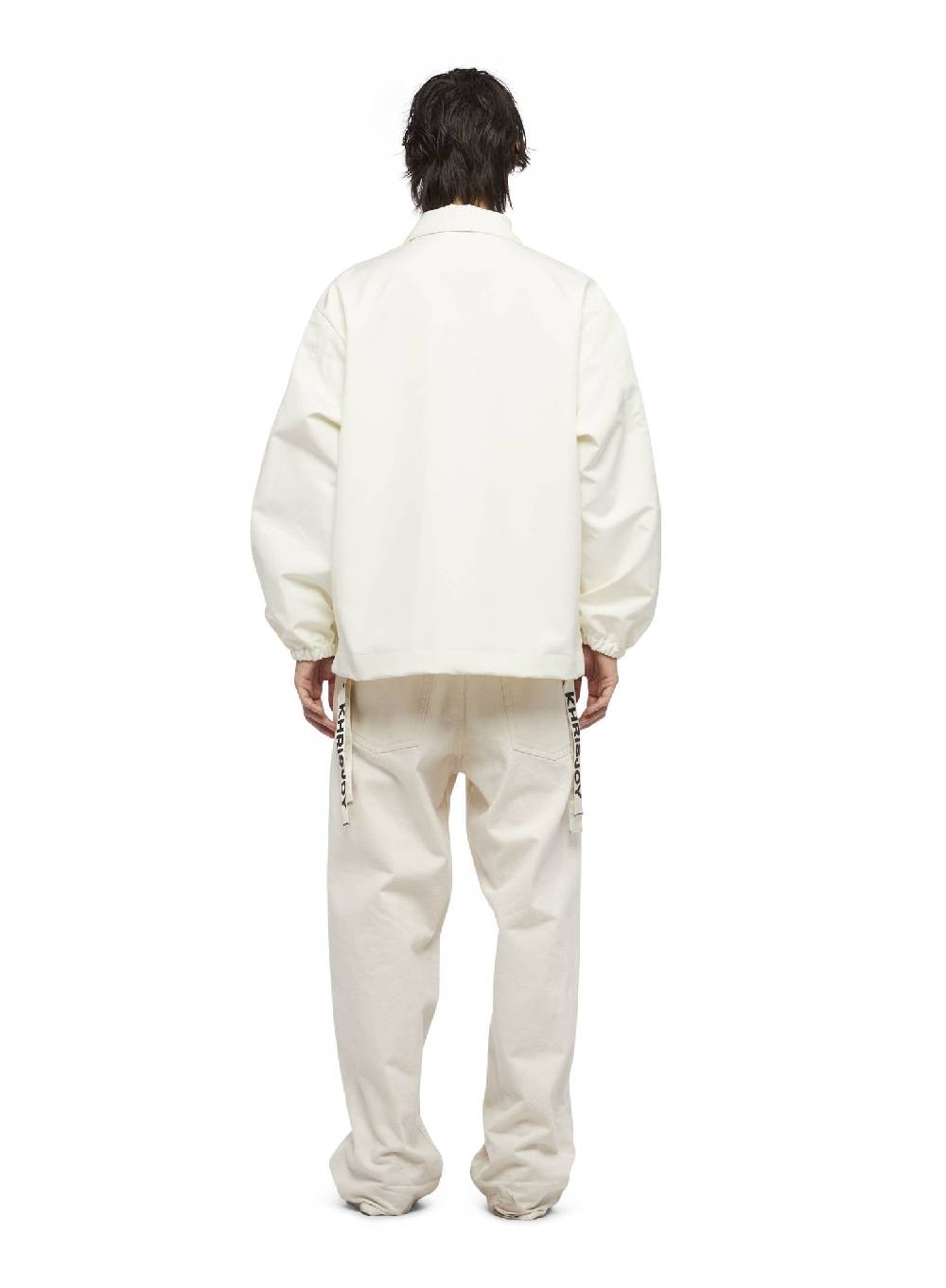 Khrisjoy COACH JACKET OFF WHITE Qualità Garantita