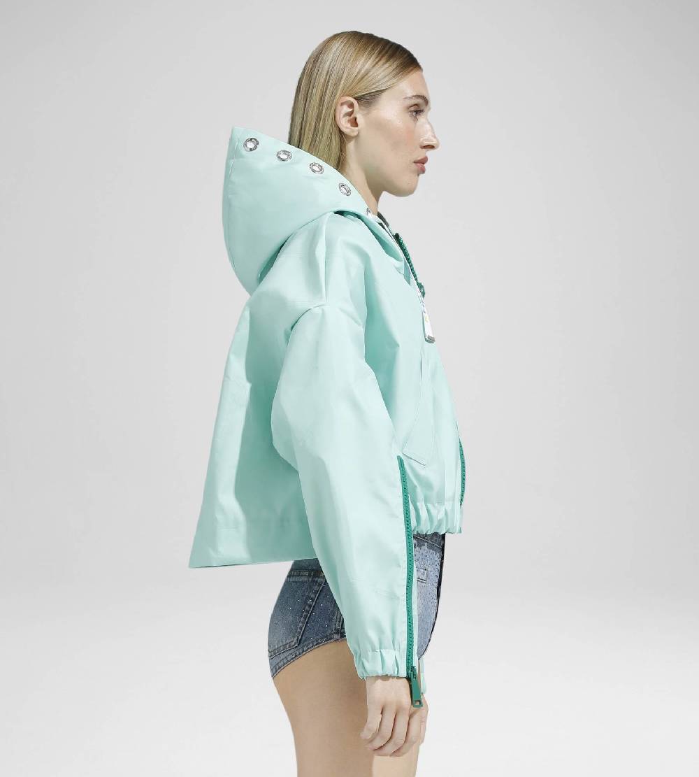 Khrisjoy NEW KHRIS CROP WINDBREAKER AFTER EIGHT Fornitura limitata
