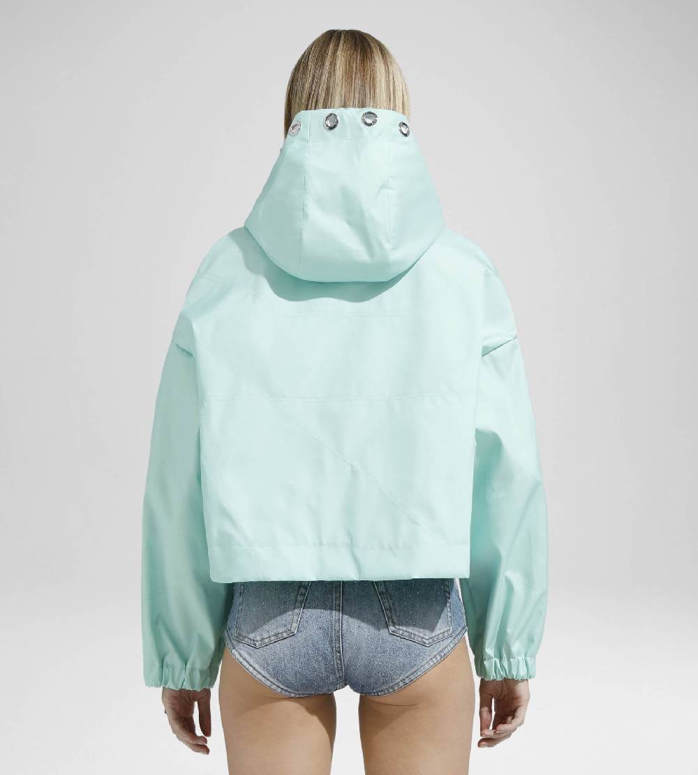 Khrisjoy NEW KHRIS CROP WINDBREAKER AFTER EIGHT Fornitura limitata