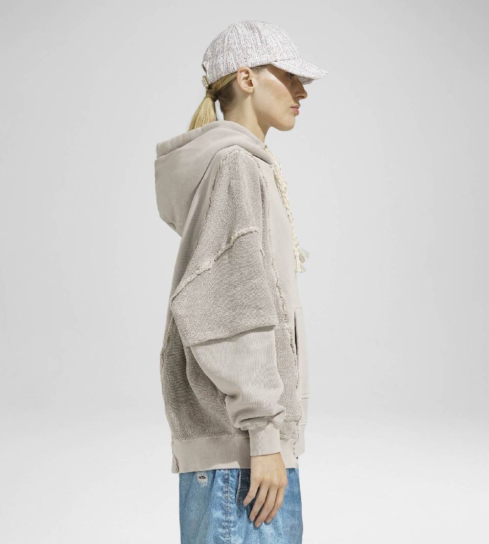 Khrisjoy HOODIE DOUBLE POCKETS DESERT Smaltimento dello stoccaggio