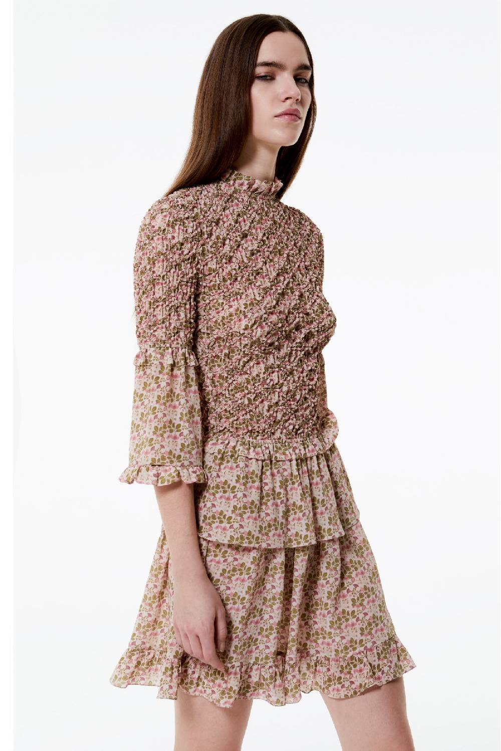 ﻿Kristina Ti GINEVRA - Ruffle dress Poem Offerta