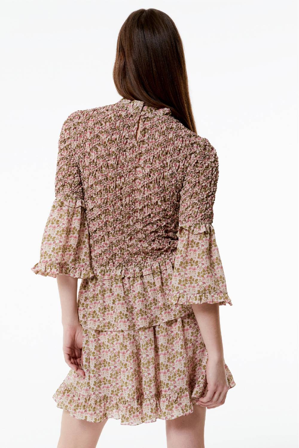 ﻿Kristina Ti GINEVRA - Ruffle dress Poem Offerta