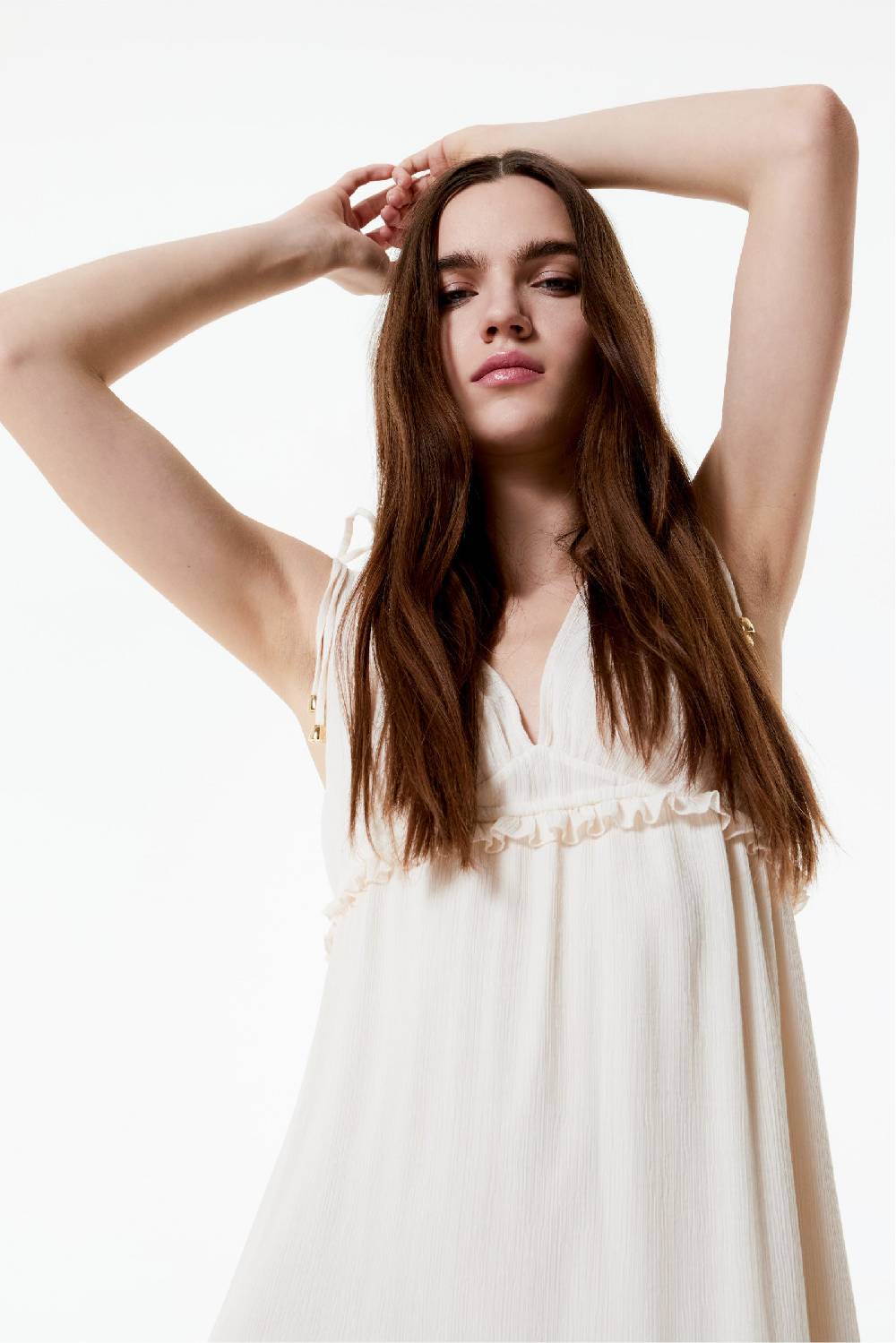 Kristina Ti FLAVIA - Long dress Sorbet In Vendita
