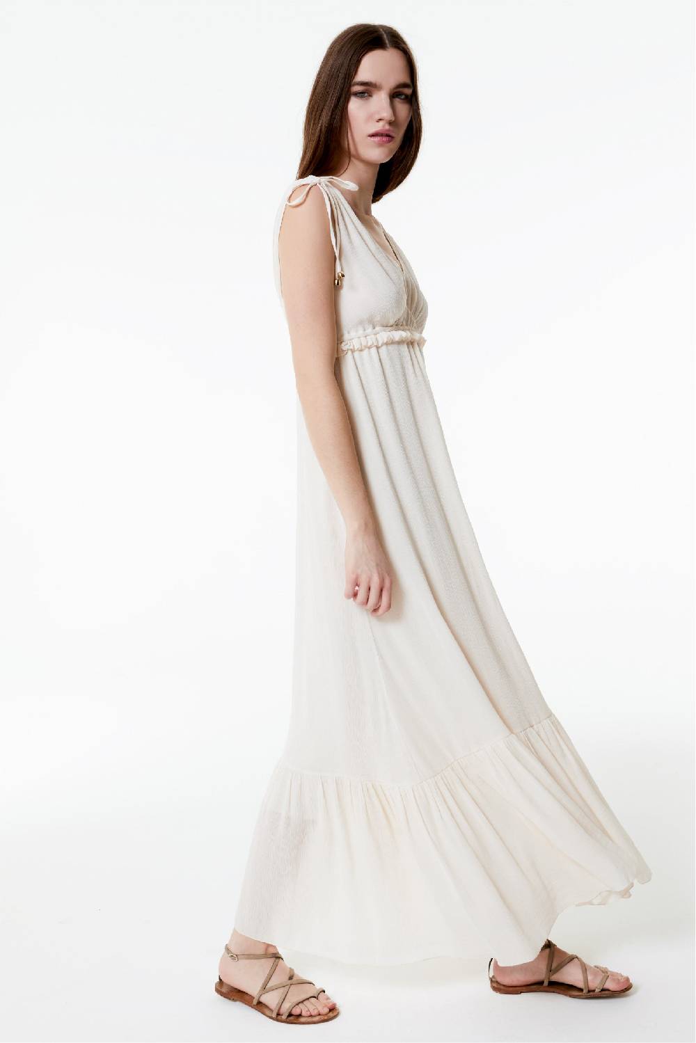 Kristina Ti FLAVIA - Long dress Sorbet In Vendita