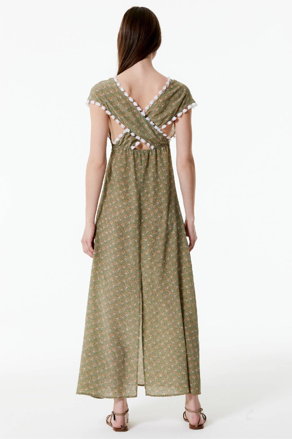 Kristina Ti VANESSA - Silk Dress Woods Nuova