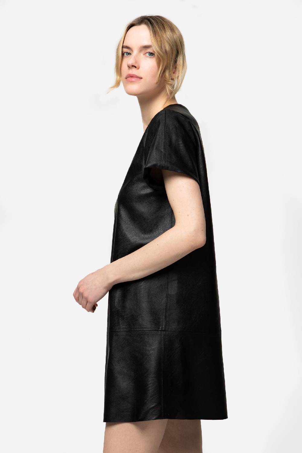 Kristina Ti JAMAICA - Eco-leather mini dress 2025