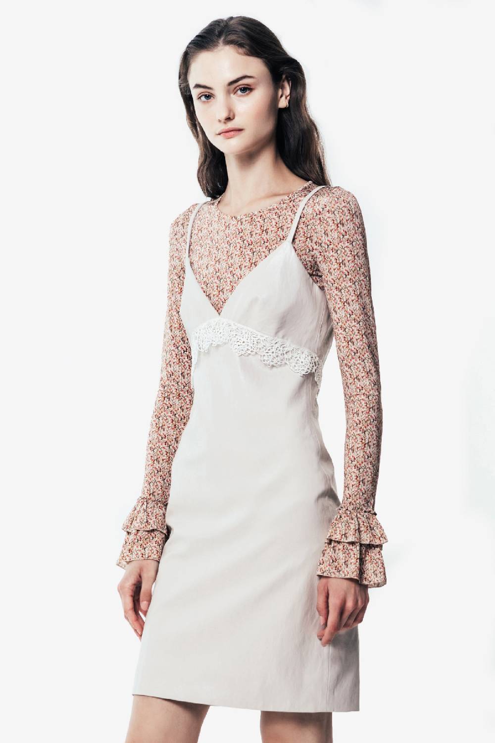 Kristina Ti LUNA - Slip dress In Linea