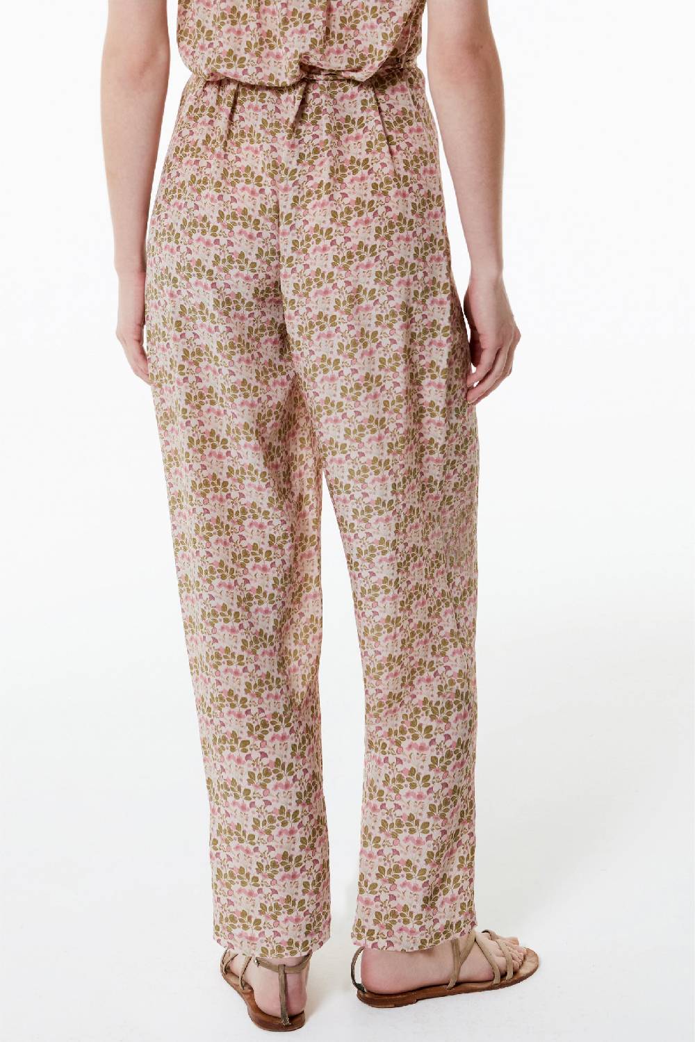 Kristina Ti JULIE - Silk trousers Poem Consegna Veloce